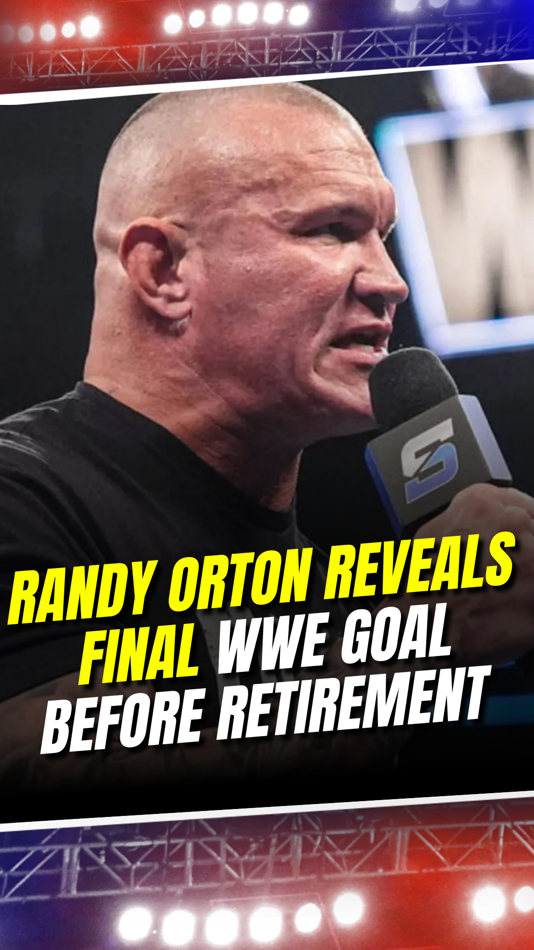 Randy Orton reveals final WWE goal before retirement #RandyOrton #WWE # ...