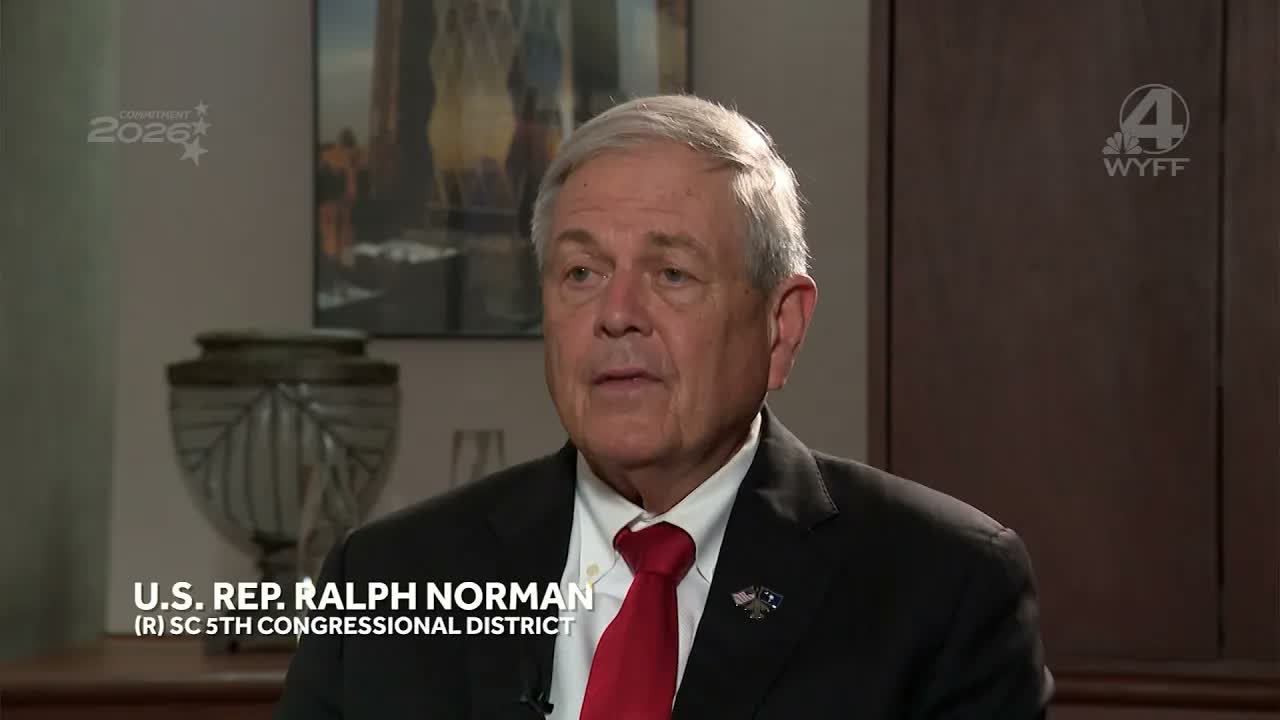 Rep. Ralph Norman discusses fixing South Carolina's infrastructure