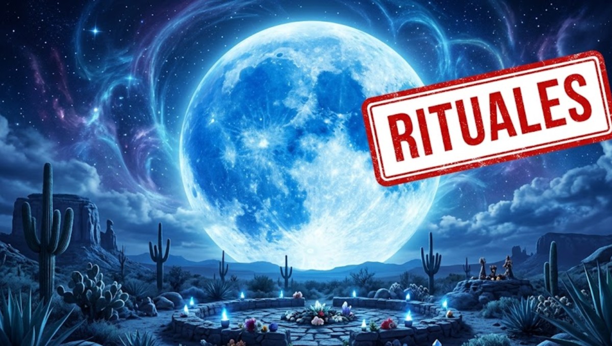 ¿Qué sí puedes hacer durante la luna azul? Rituales para atraer la ...