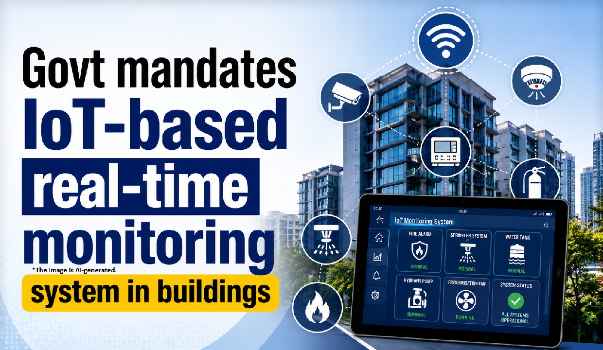 Govt mandates IoT-based real-time monitoring system in buildings