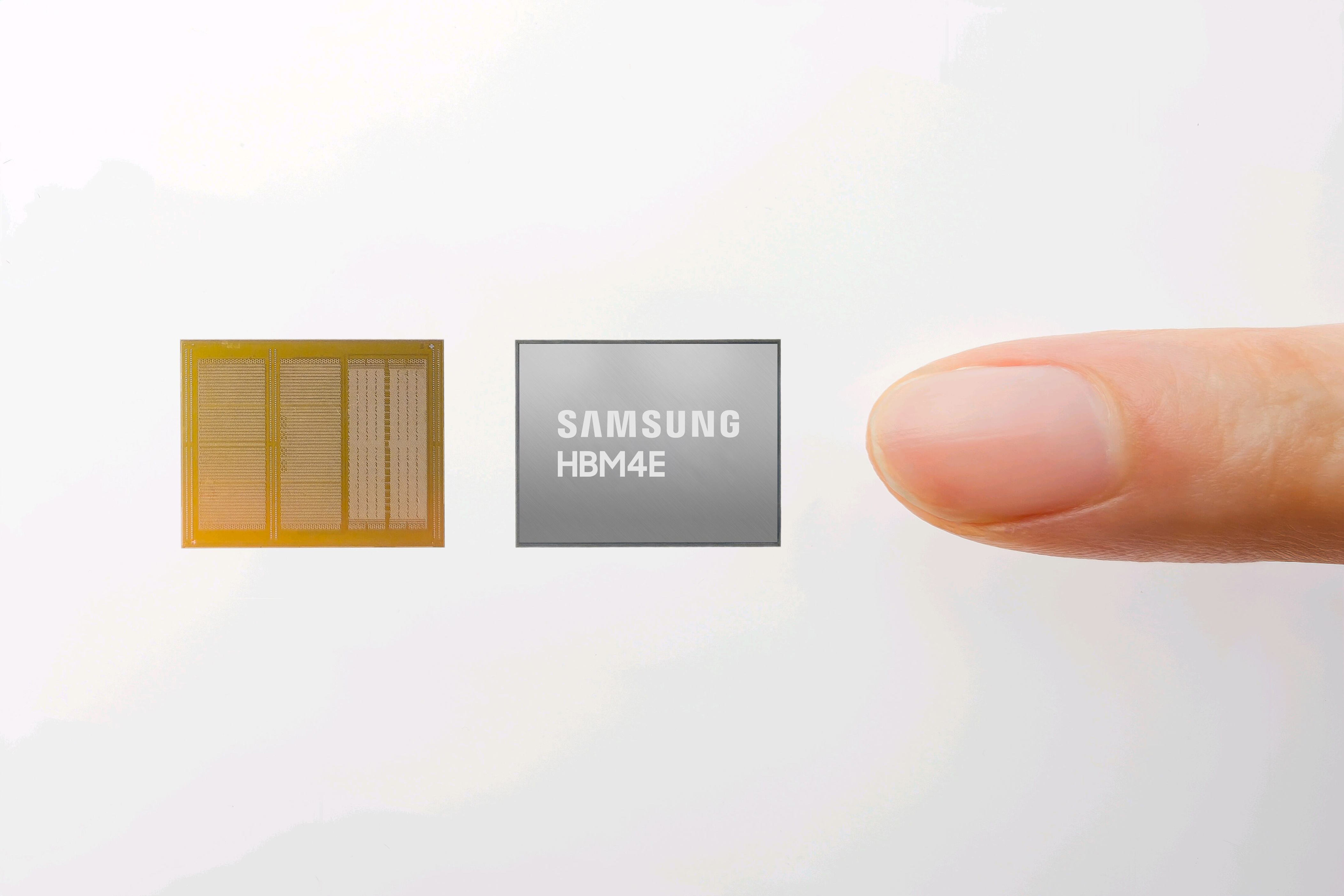Samsung Electronics ships world's first HBM4E samples