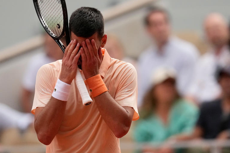 Djokovic responds to French Open collapse as Fonseca claims upset