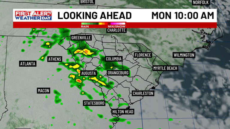 First alert weather day Saturday for rain and localized flooding potential
