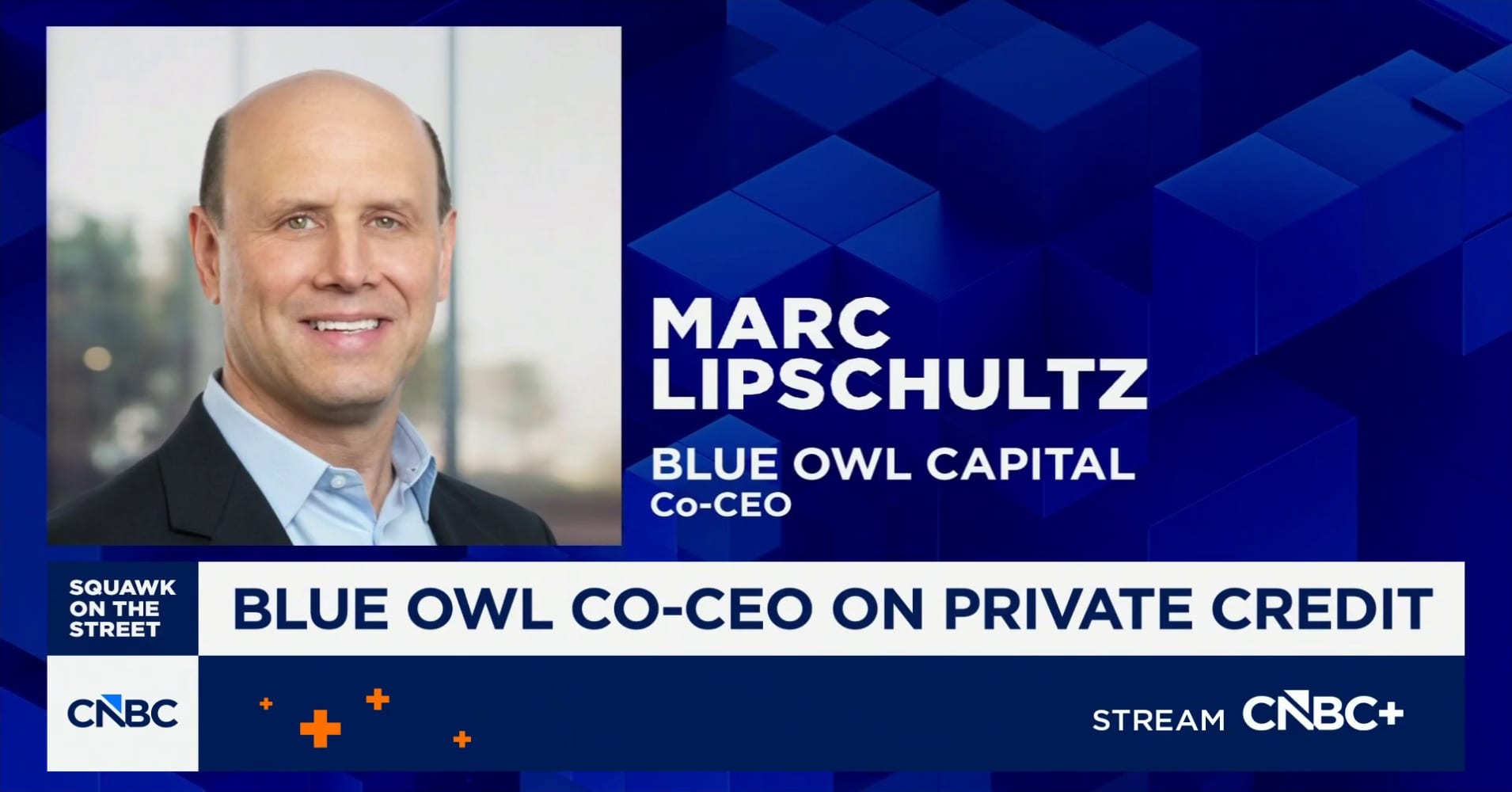 Blue Owl's Marc Lipschultz on private credit: It's not the same 'freak ...