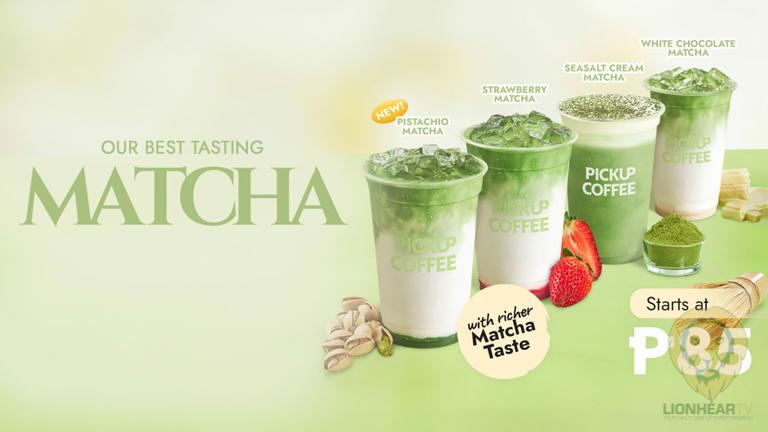Pickup Coffee unveils improved matcha line