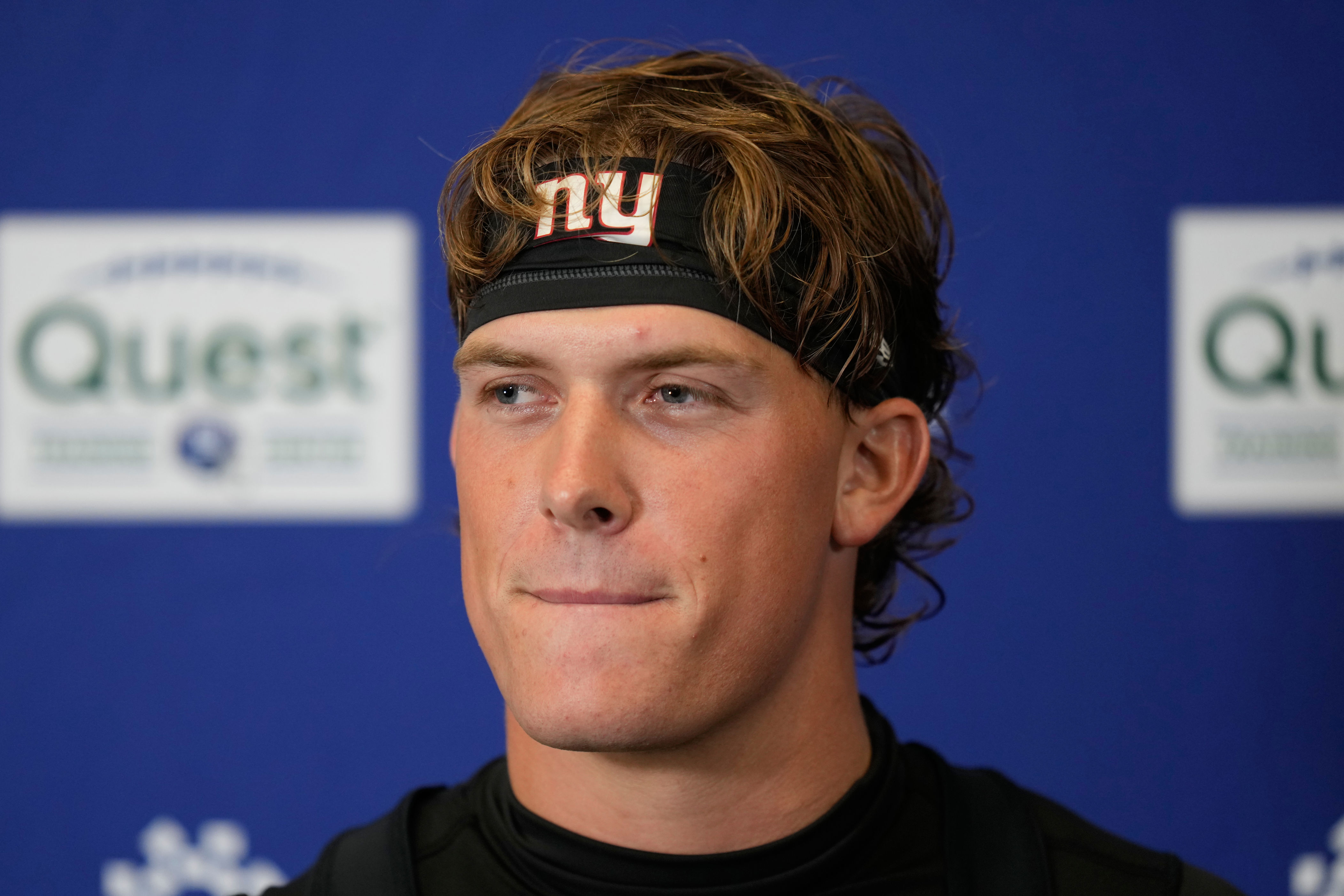 Jaxson Dart, Abdul Carter explain their viewpoints on Giants QB's ...