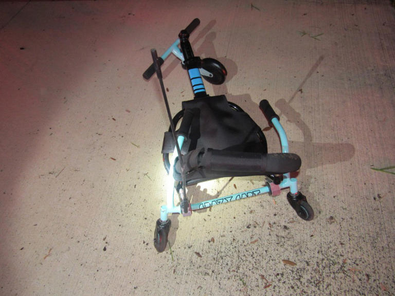 7-year-old hospitalized after being hit by car while riding scooter in ...