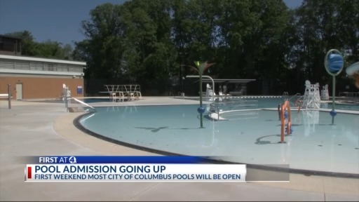 Columbus pools admission prices going up