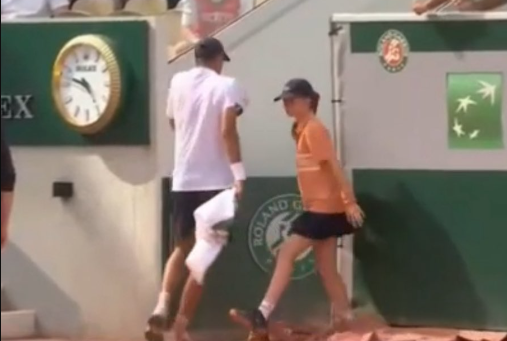 Rafael Jodar denies pushing ball girl at French Open