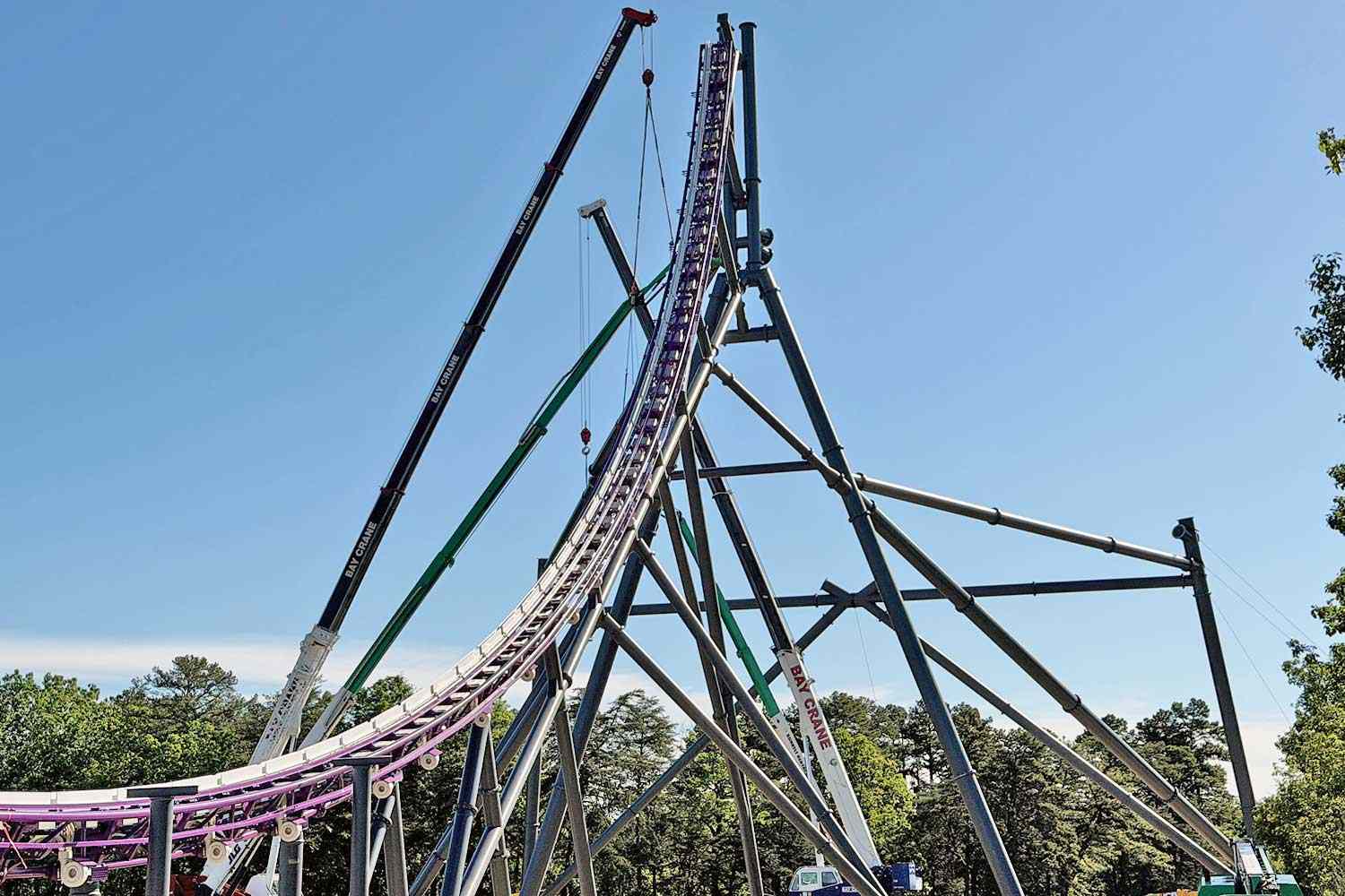 Six Flags' secretive new coaster will be among 'top 5' tallest in the ...