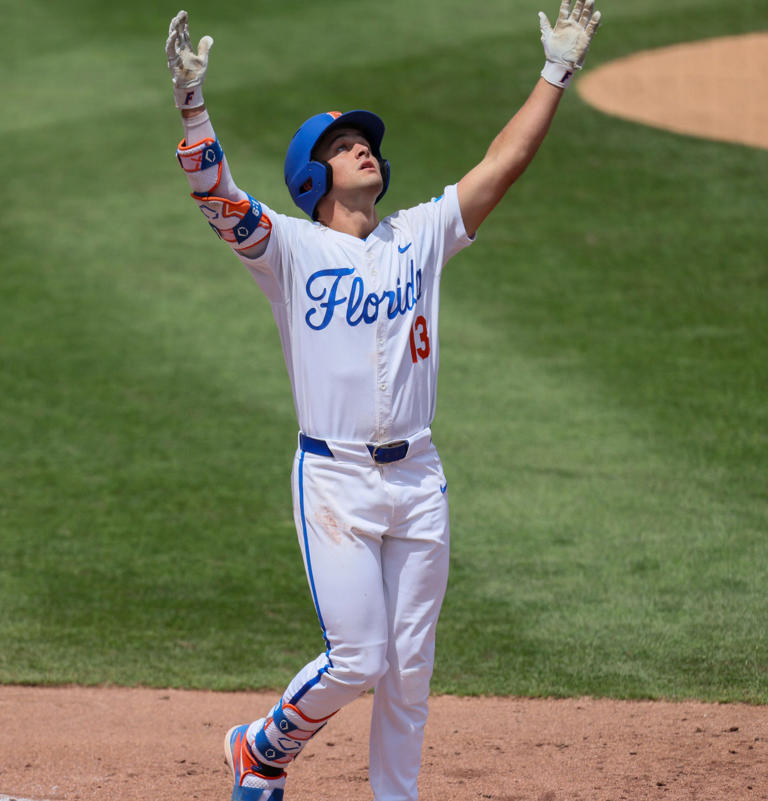 Brendan Lawson walks off Rider as Florida baseball survives Gainesville ...