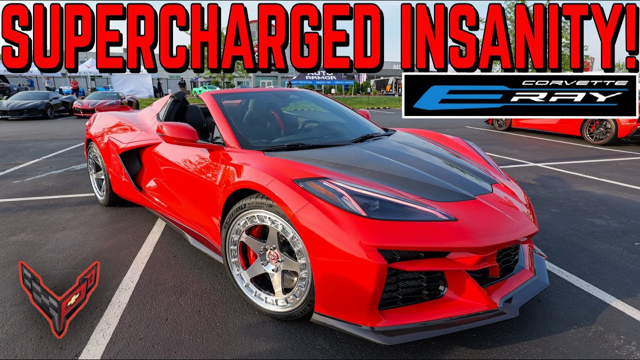 Must-watch! First-ever supercharged C8 Corvette E-Ray unveiled!