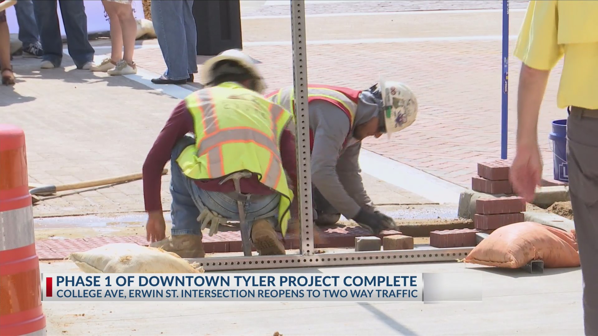 Downtown Tyler marks visible progress with reopening of Erwin Street ...