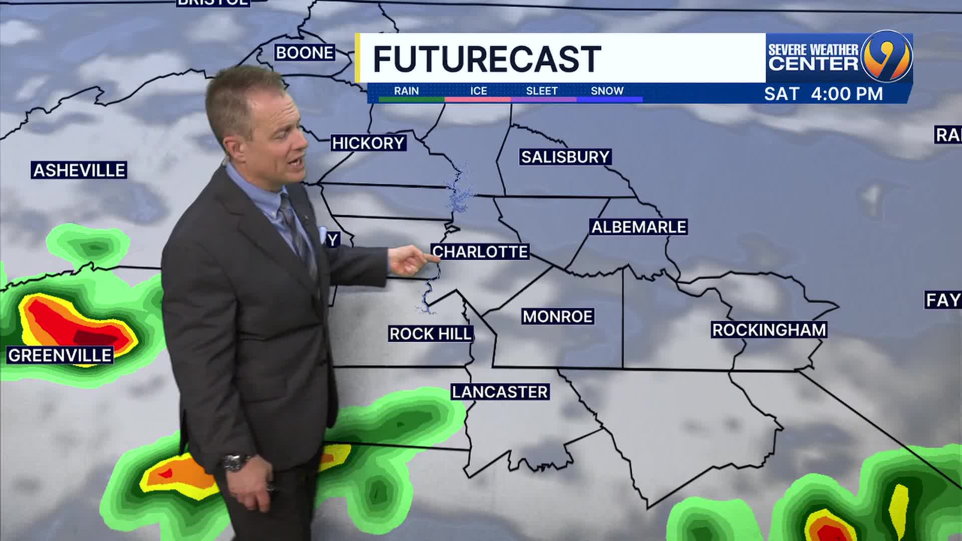 Forecast: Spotty showers expected tomorrow; storms possible