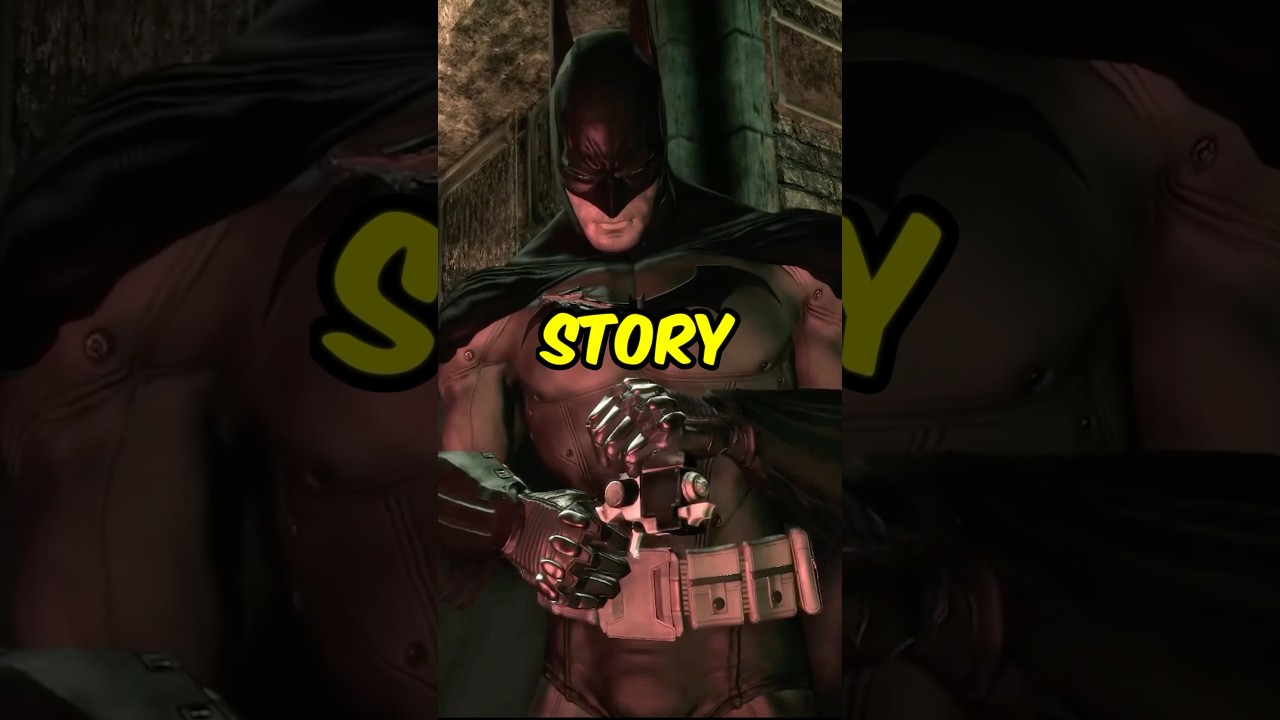 Did you notice this incredible detail in Batman Arkham Asylum? # ...