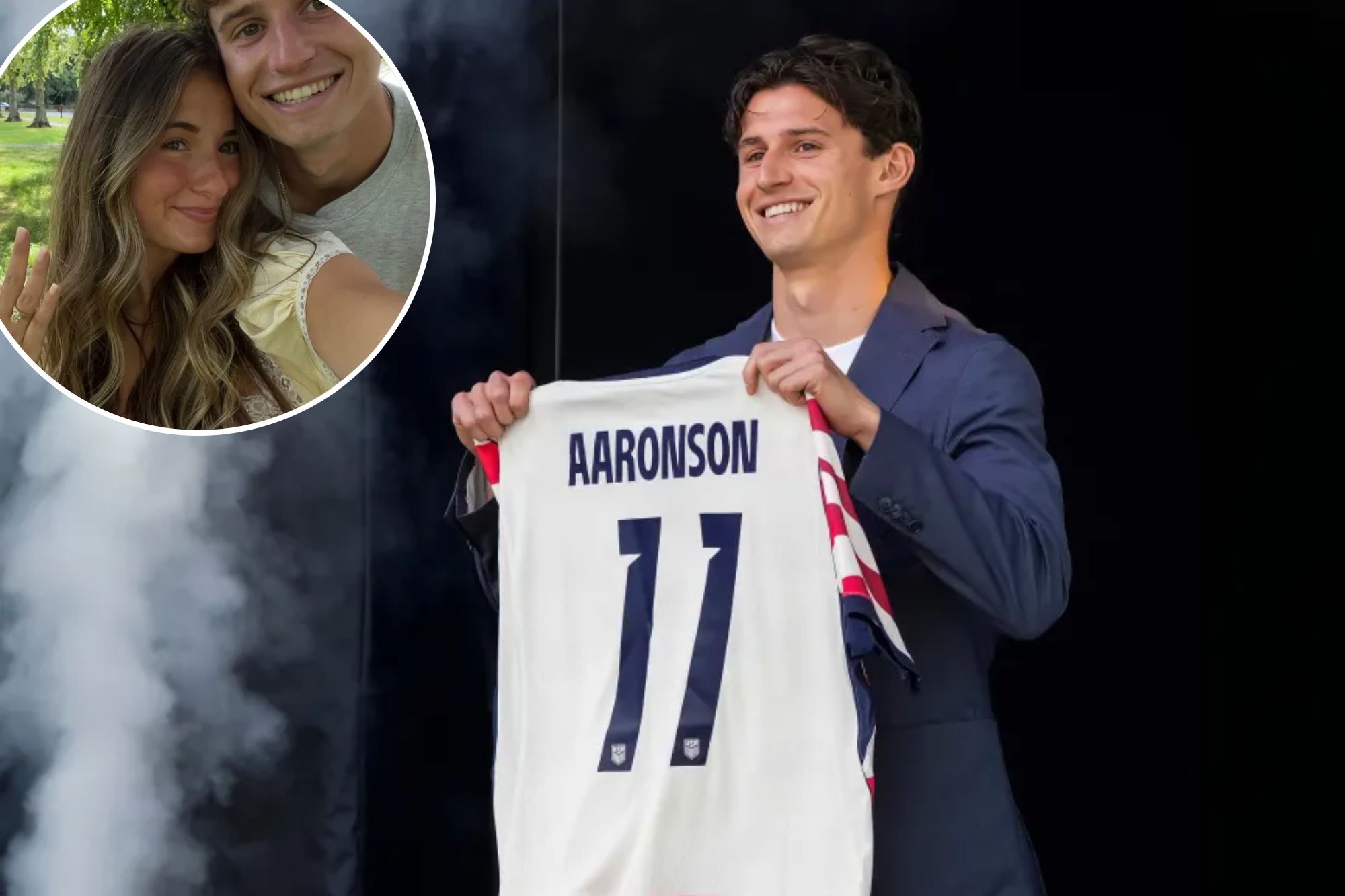Brenden Aaronson skips USMNT World Cup practice — to get married
