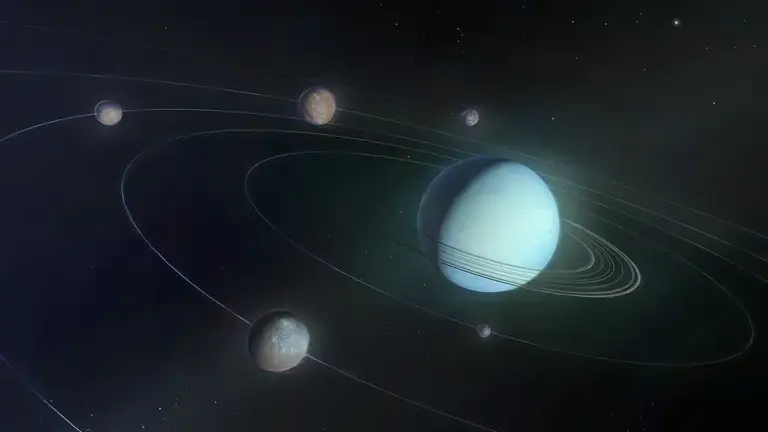 Luas de Urano e Júpiter guardam pistas de gigante expulso do Sistema Solar