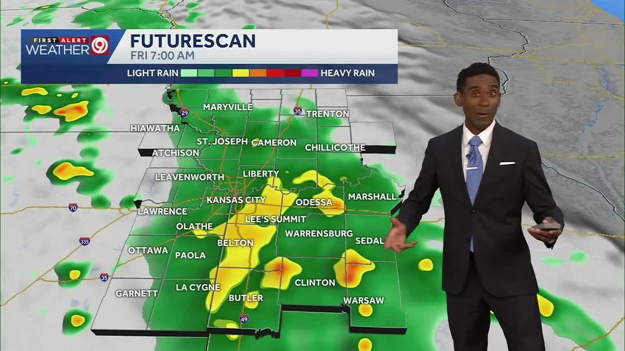 Kansas City weather: Impact Day Friday with showers and storms possible