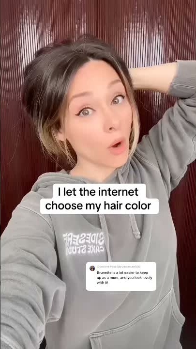 The internet chose my hair color