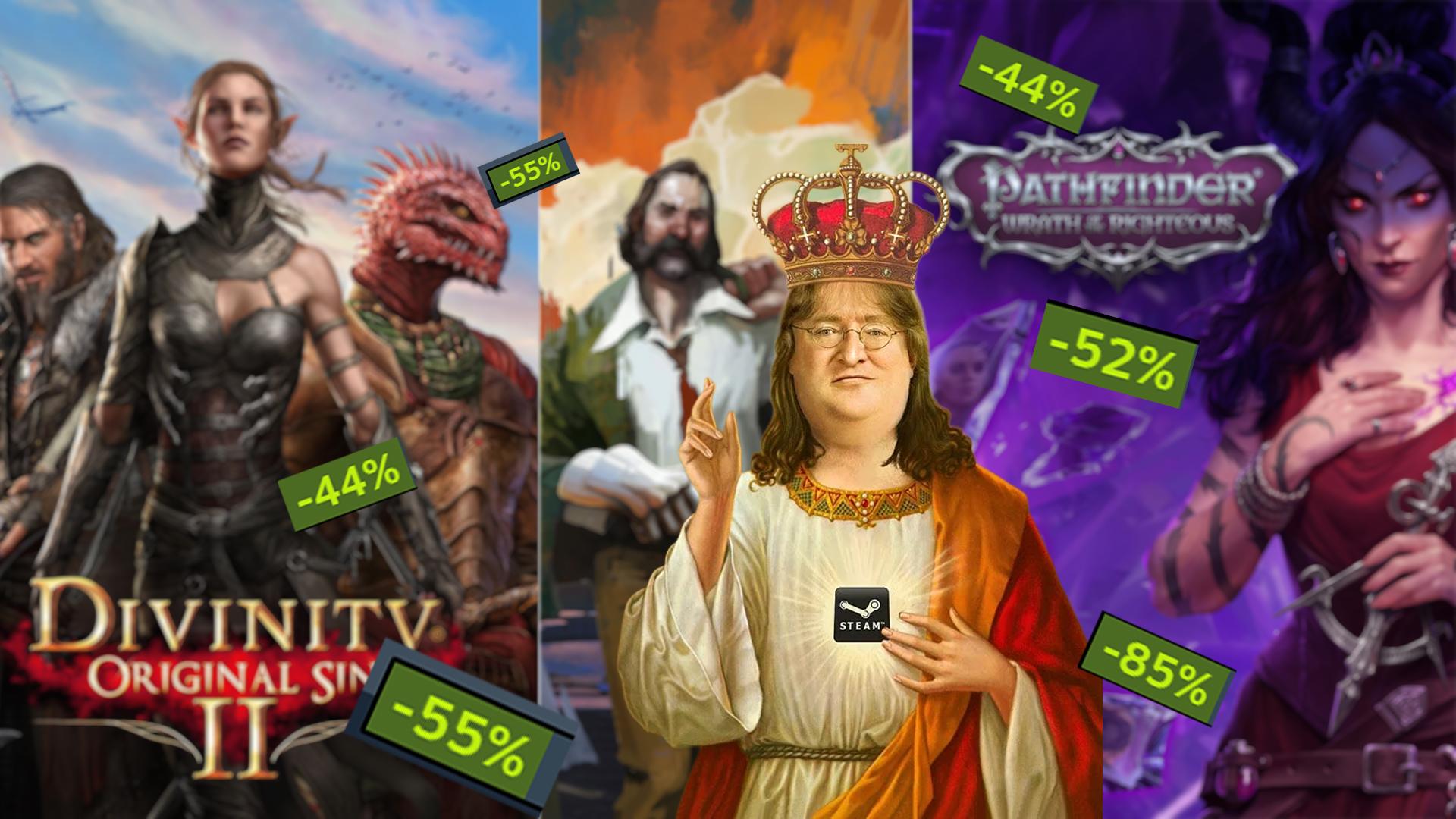 Cuatro de los mejores juegos de rol en Steam, incluyendo títulos como ...