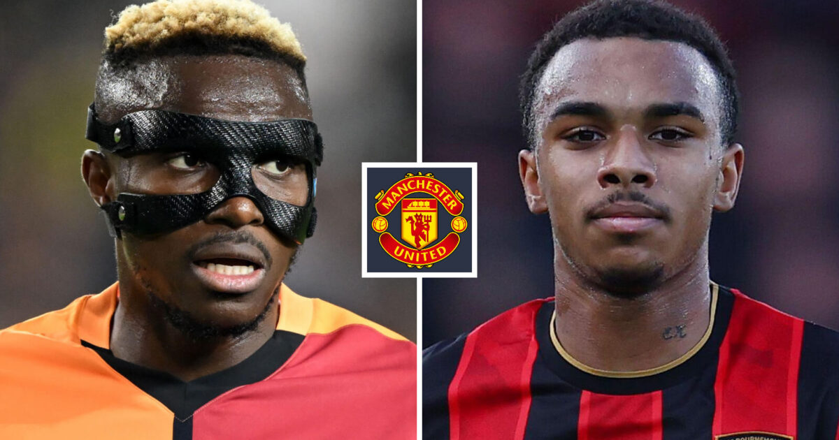 £130m Man Utd striker dream revealed as five elite goalscorers shortlisted