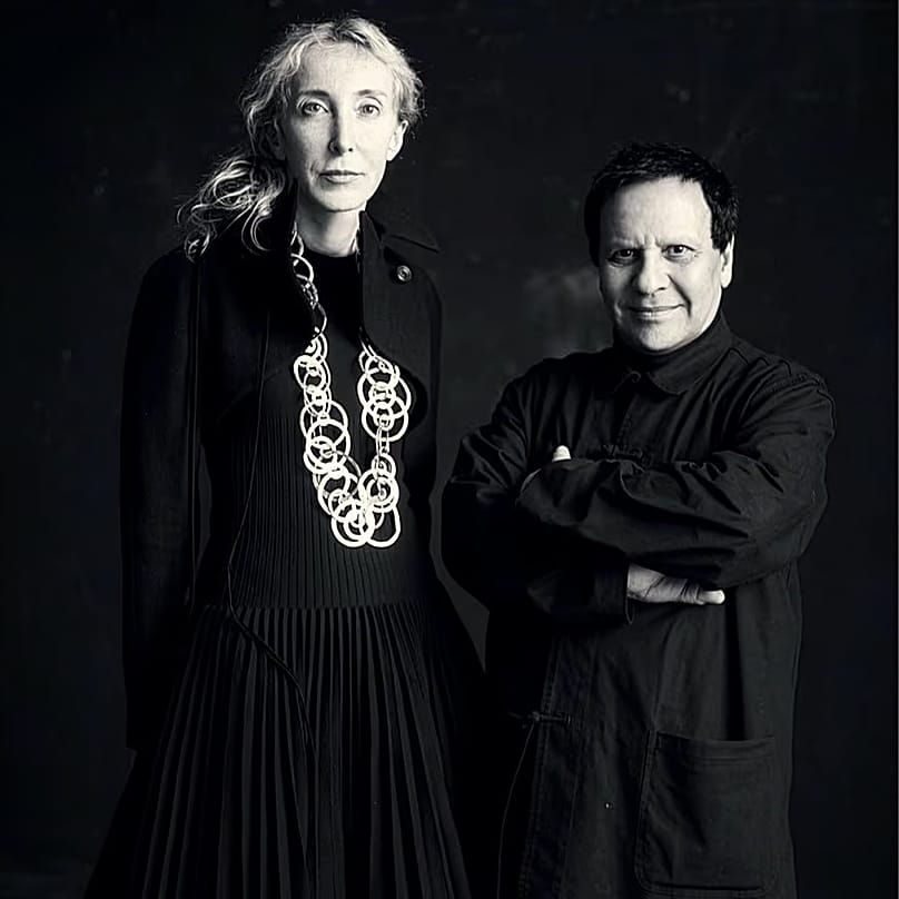Masters at work: New book united Azzedine Alaïa and Christian Dior's ...