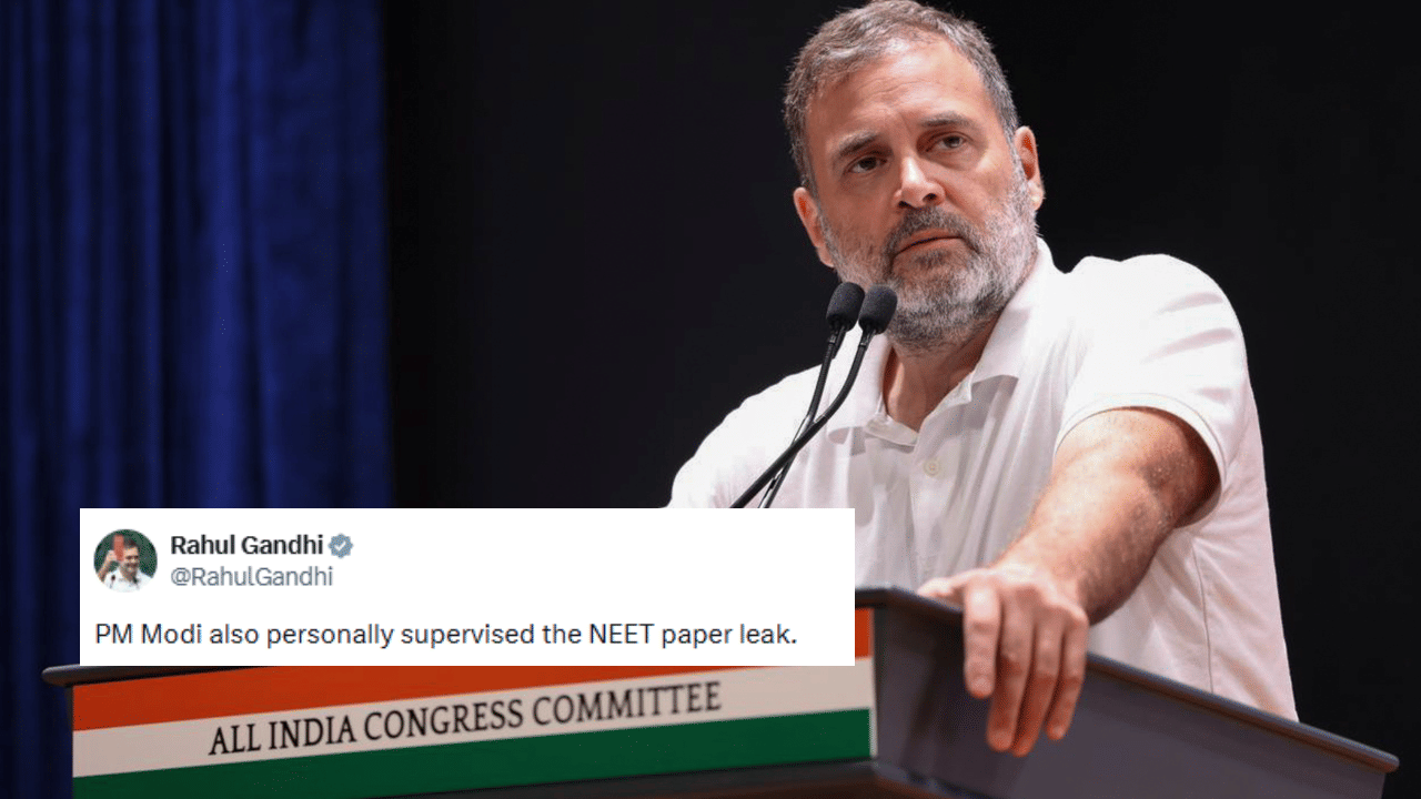 PM Modi personally supervised NEET paper leak: Rahul Gandhi after govt ...