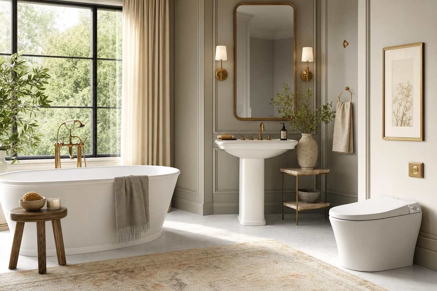 Cette collection Shea McGee x Kohler réinvente la salle de bains ...