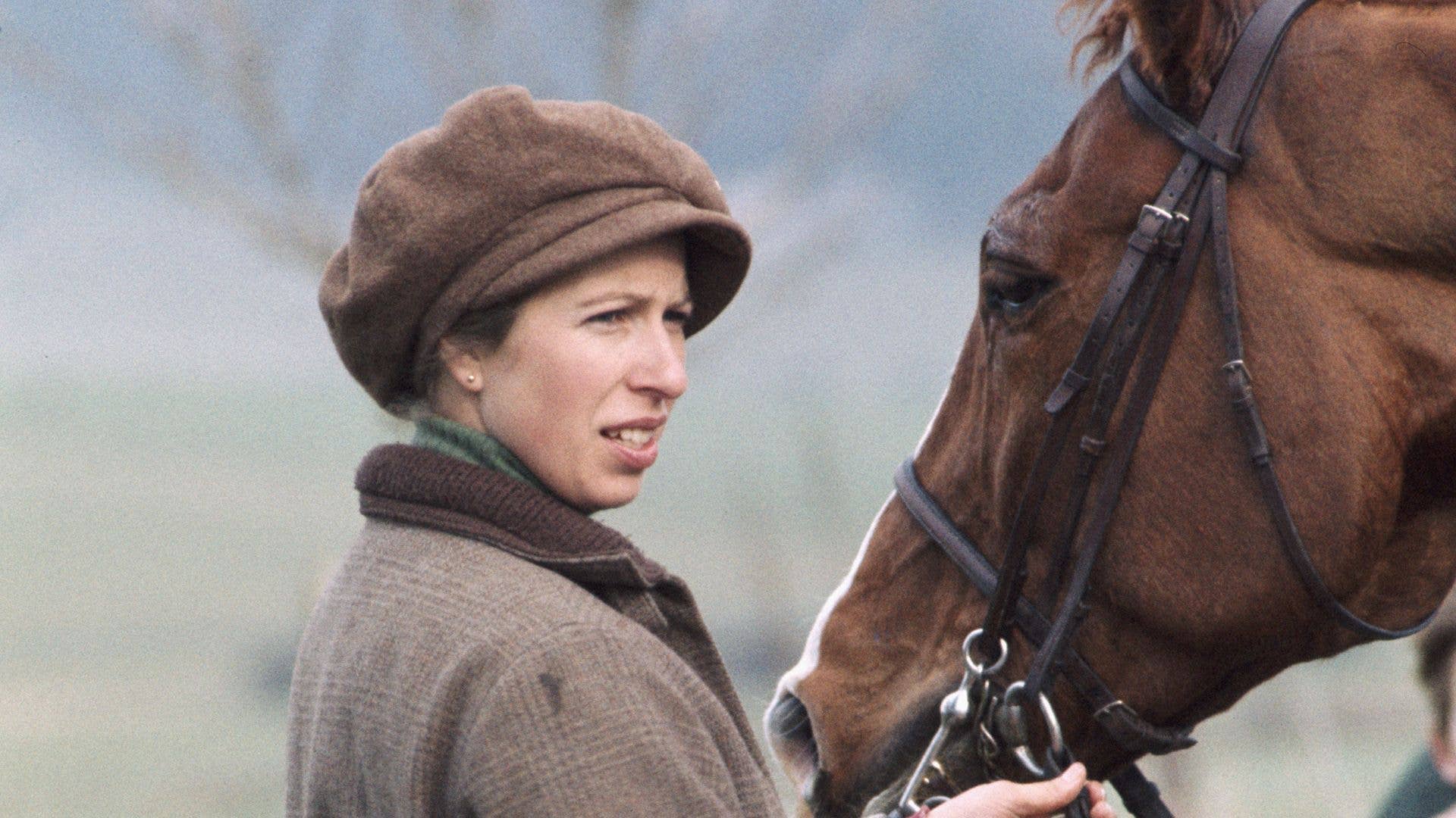 Princess Anne's 2-word reaction after losing her cool in 1982 horse ...