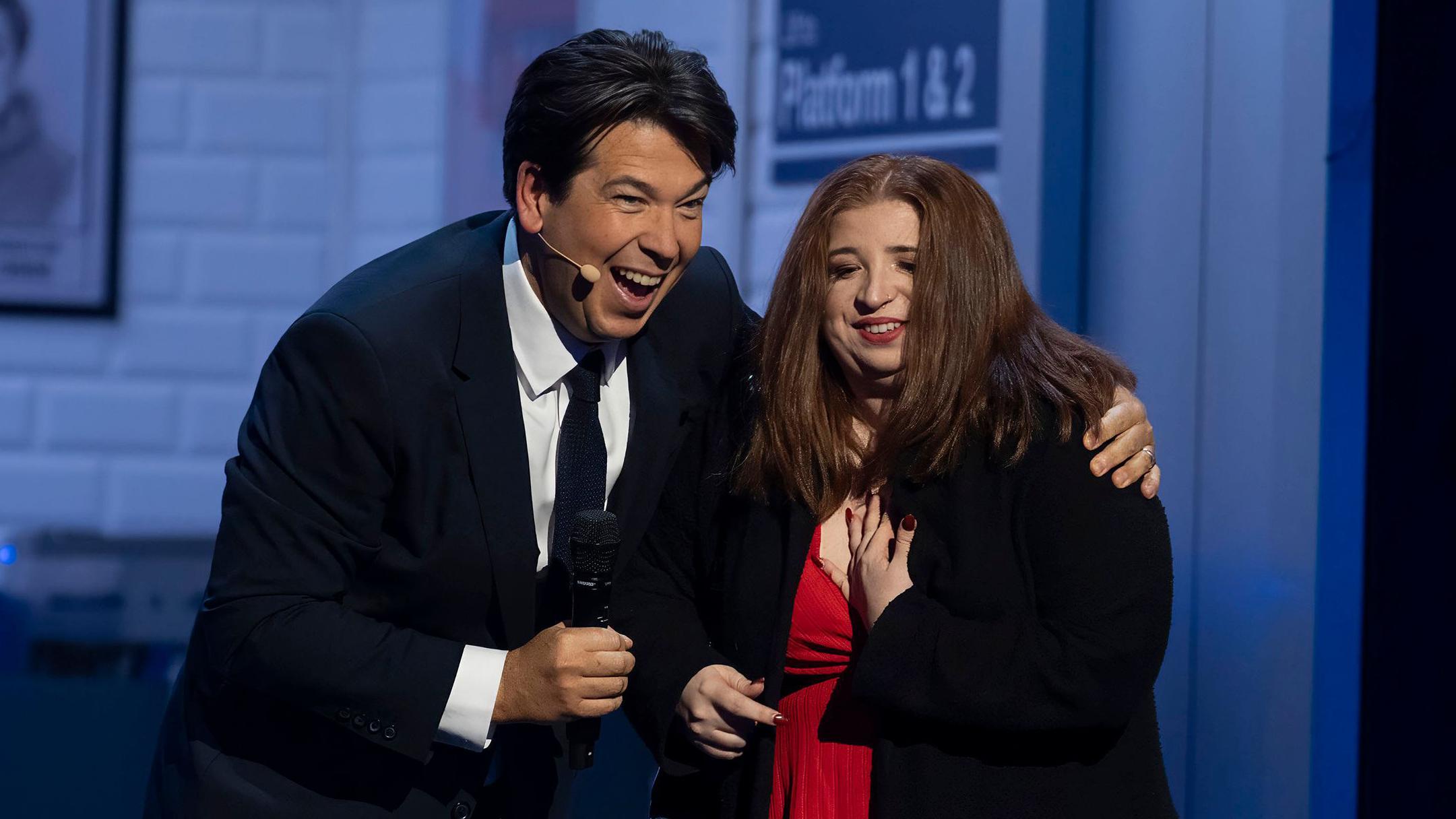 Disabled singer's unforgettable moment on Michael McIntyre's Big Show