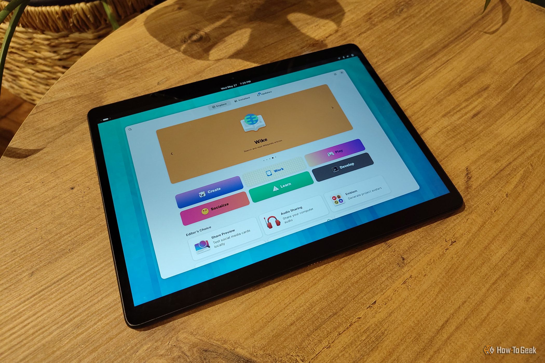 My tablet runs a full Linux distro, and it's the best testing ground I ...
