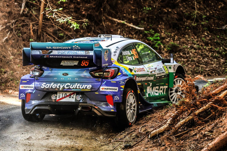 WRC Rally Japan: Solberg heaps pressure on leader Evans, as Ogier struggles