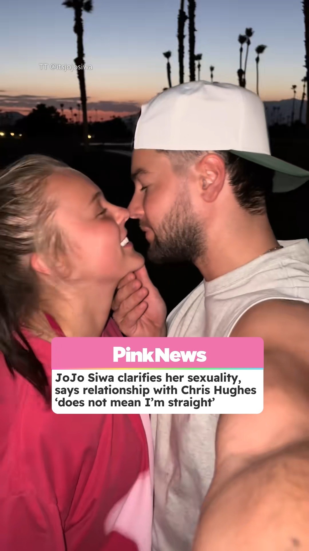 JoJo Siwa clarifies her queer identity after dating a man: "Being in a heterosexual relationship does not mean I'm straight."