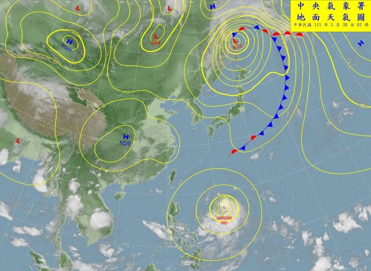 薔蜜颱風攪局！鄭明典曬1圖「梅雨鋒面東移」：雨型改變了