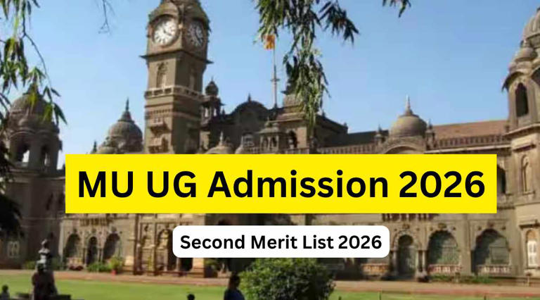 MU UG admission 2026: Mumbai University to release second merit list ...