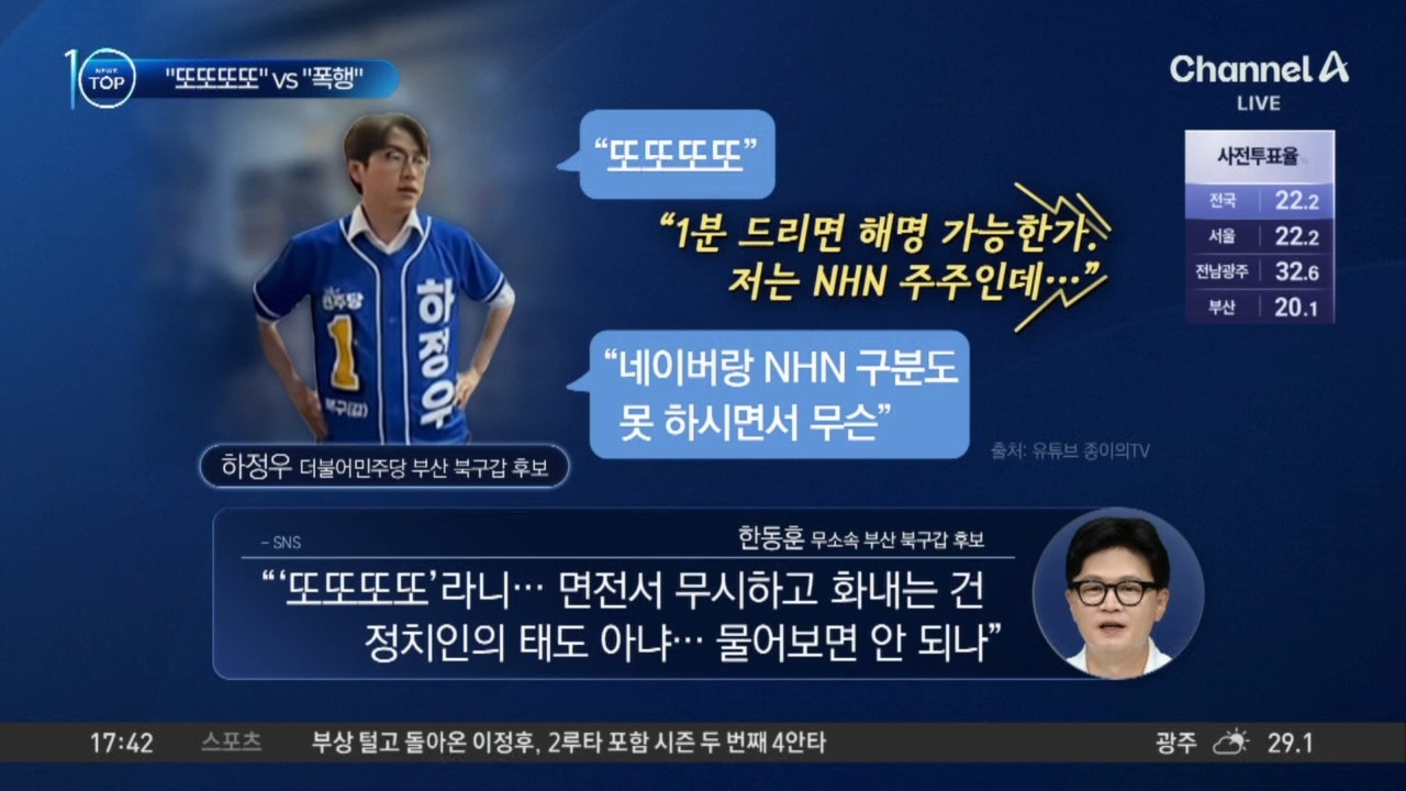 하정우, 한동훈 지지자에 
