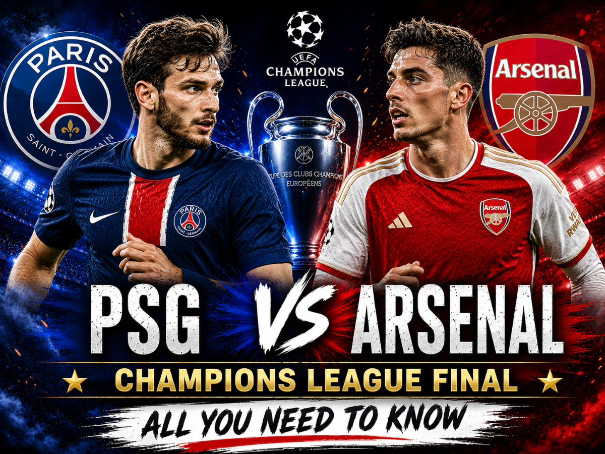 PSG vs Arsenal final 2026: Check UEFA Champions League final 2026, time ...