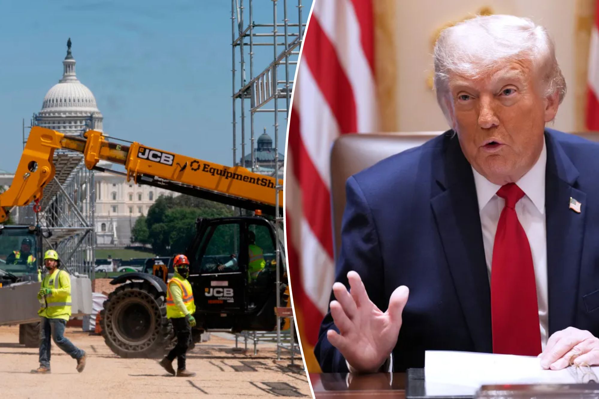 Trump proposes 'America is back' rally to replace fair after musicians ...
