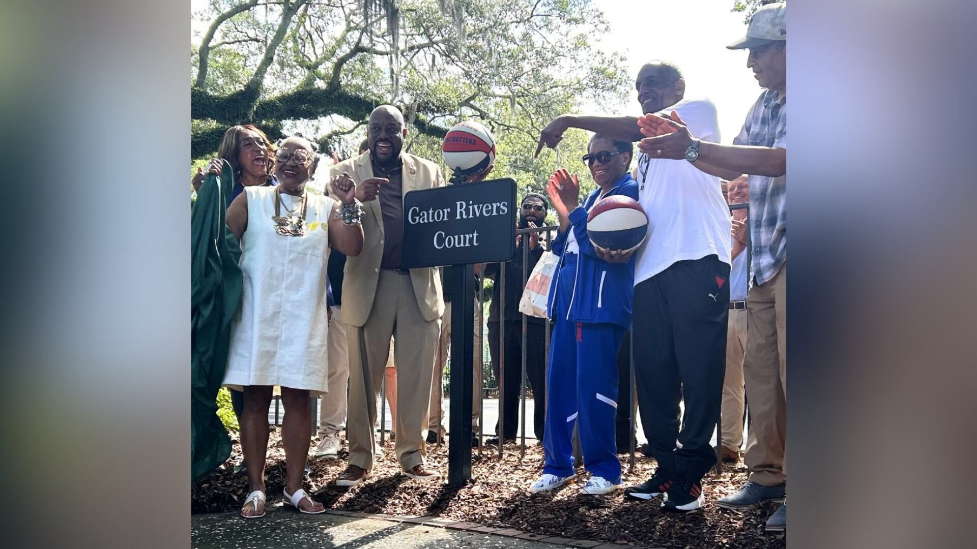 Savannah honors hometown basketball legend Larry “Gator” Rivers with ...