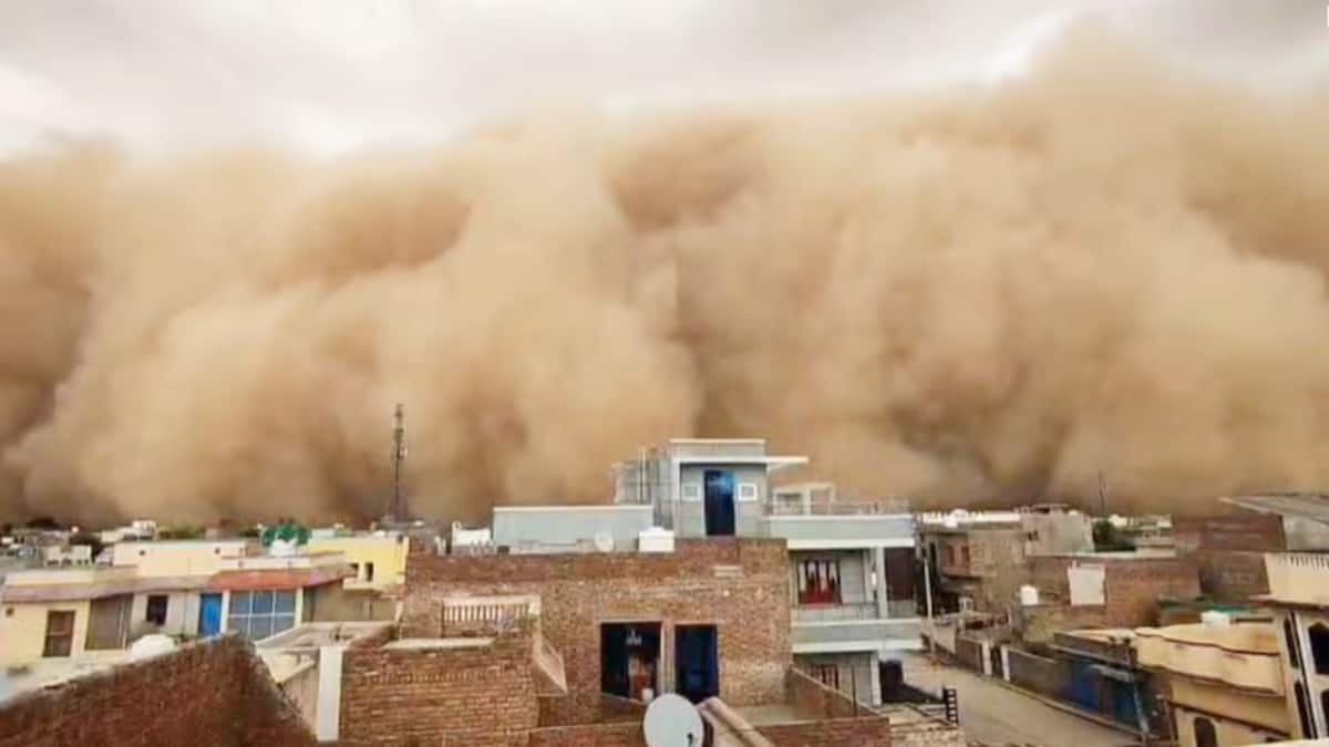 Massive dust storm sweeps Rajasthan, rain brings relief from heatwave