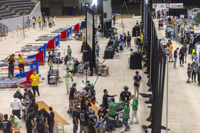 Robotics competition brings kids to Lexington for 'the original sport ...