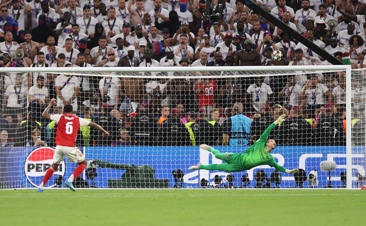PSG es campeón de la Champions League tras vencer en los penales a Arsenal