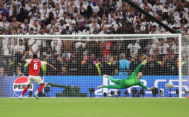 PSG es campeón de la Champions League tras vencer en los penales a Arsenal