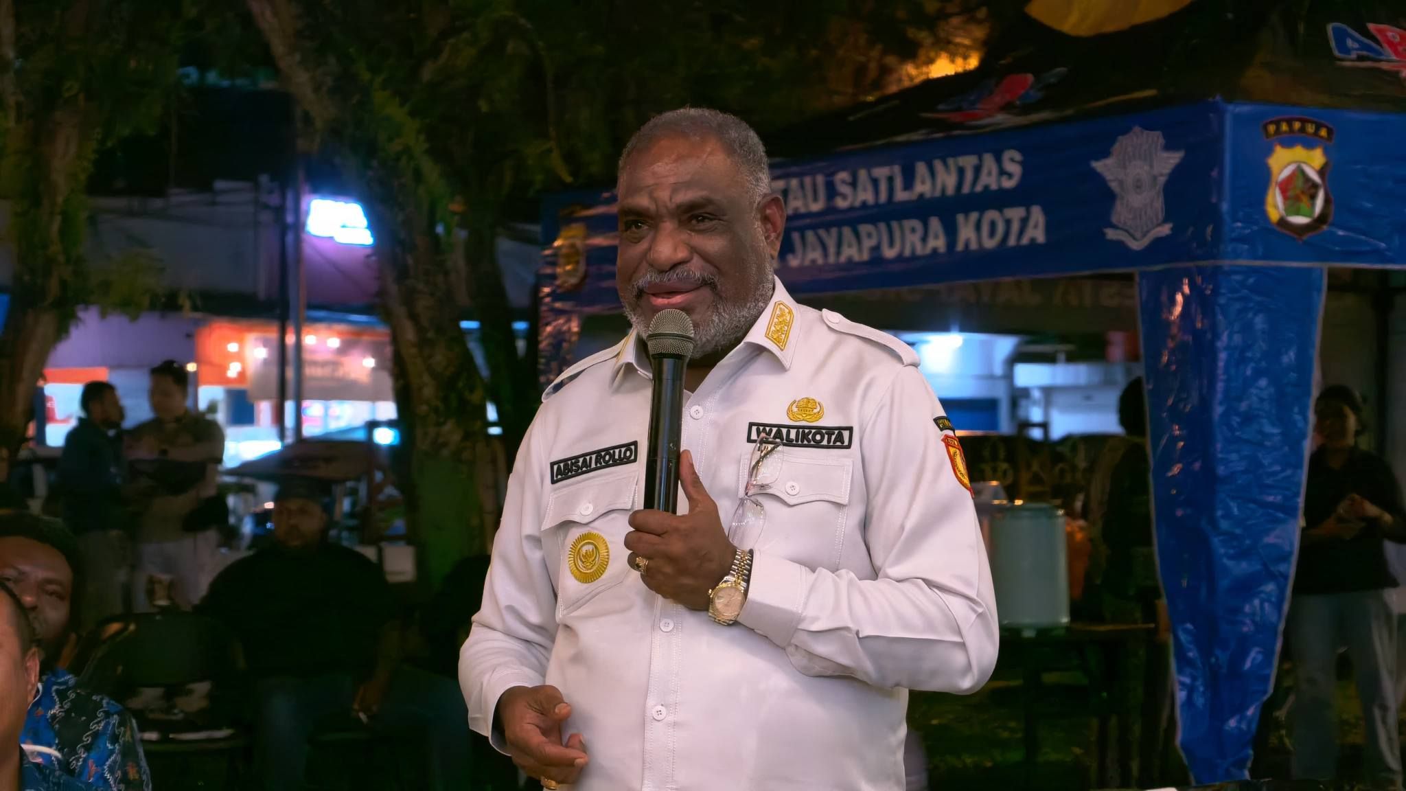 Walikota Jayapura, Dr. Abisai Rollo beri pesan pentingnya jaga dusun ...