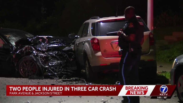 Two drivers injured in wrong-way crash
