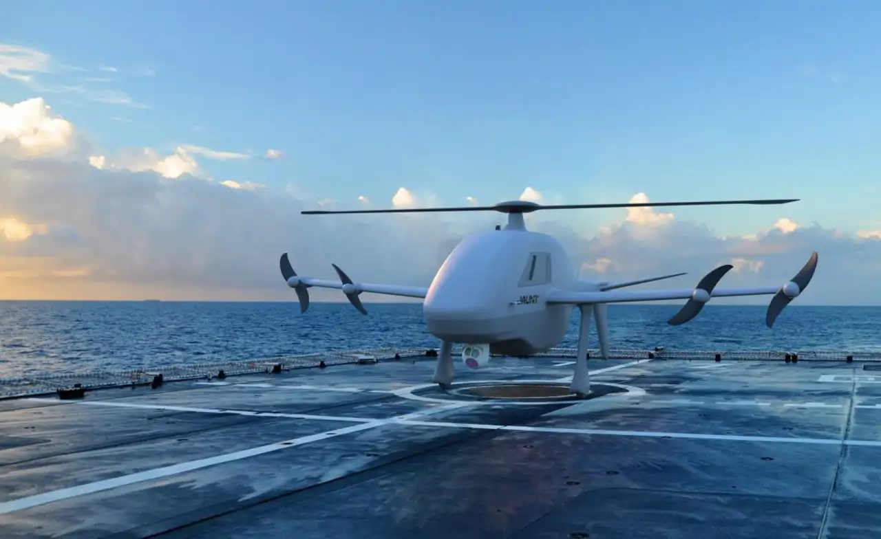 Presentan una aeronave no tripulada con un ala rotatoria híbrida-eléctrica