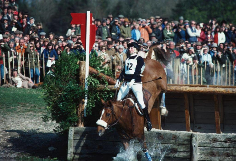 Princess Anne's 2-word reaction after losing her cool in 1982 horse ...