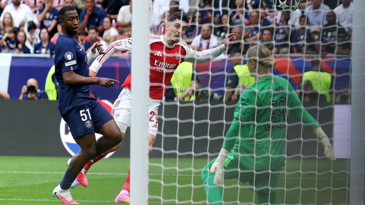 Arsenal le gana 1-0 al PSG y se impone en la final de la Champions