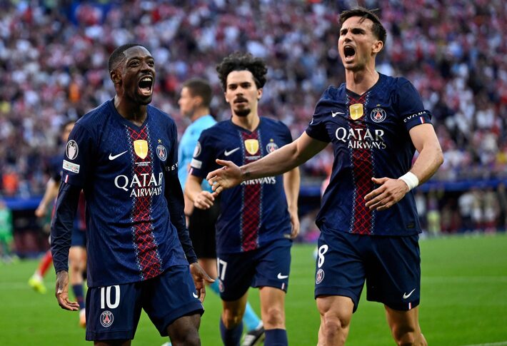 Paris Saint-Germain conquista a Champions League Foto: Ina Fassbender/AFP