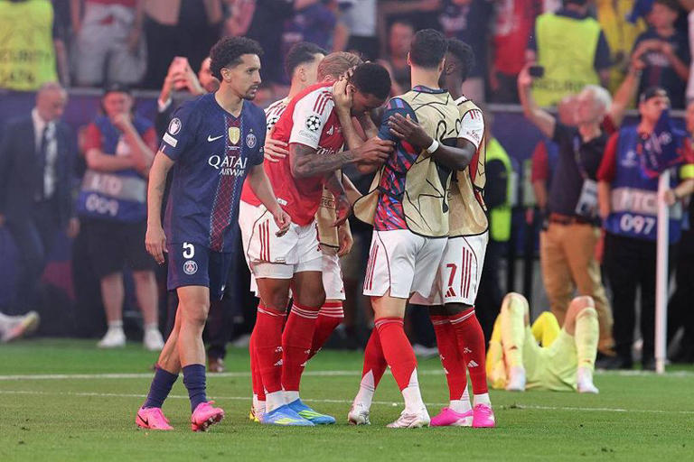 Arsenal suffers Champions League final penalty heartbreak to PSG ...